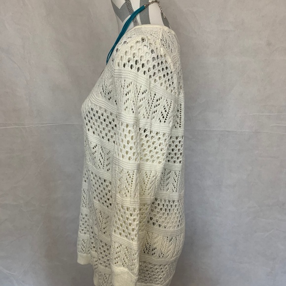 Ann Taylor Loft Cream Sweater - Picture 2 of 4